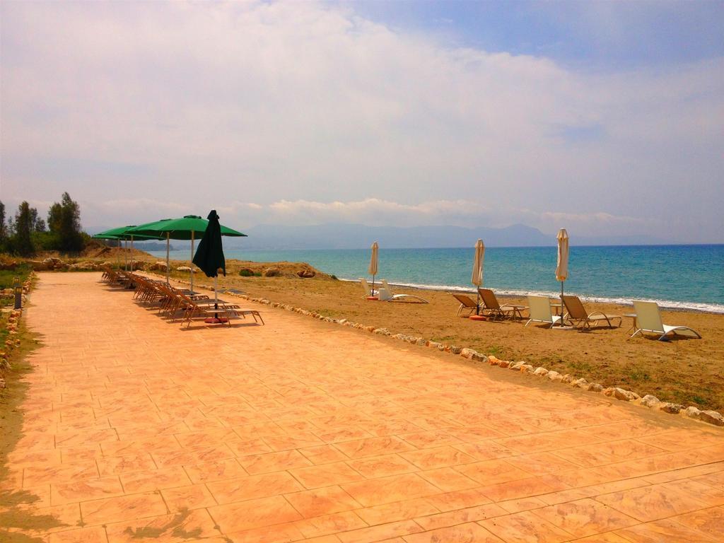 Villa Kartiela Sandy Beach Villas - Private Pool - Jacuzzi - Private Beach Area Polis Luaran gambar